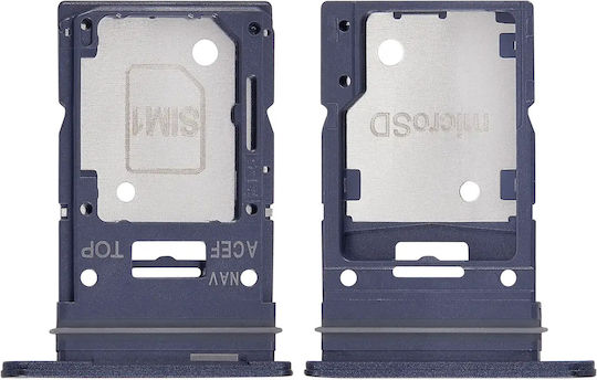 Single Sim Card Tray Samsung Galaxy A35 5g A356 2024 Premium Navy
