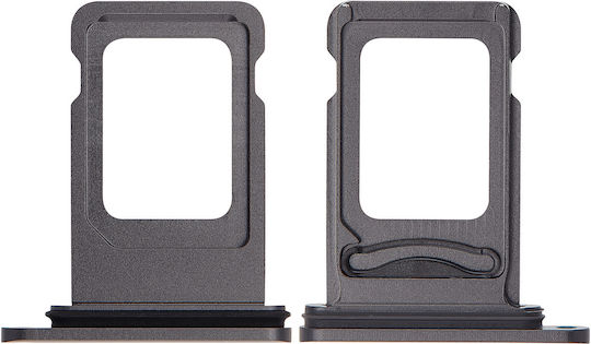 Dual Sim Card Tray Iphone 11 Black