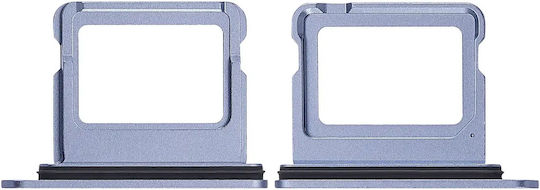 Single Sim Card Tray Compatible Iphone 17 Mist Blue