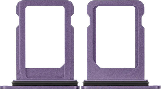Single Sim Card Tray Iphone 12 Mini Purple