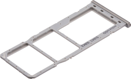 Tavă Duală SIM Samsung Galaxy A20 A205 2019 A30 A305 2019 A50 A505 2019 Argintie
