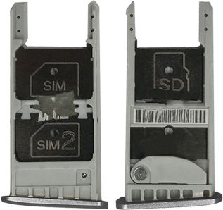 Sim Card Tray Motorola Moto Z Play Droid Xt1635 2016 Silver