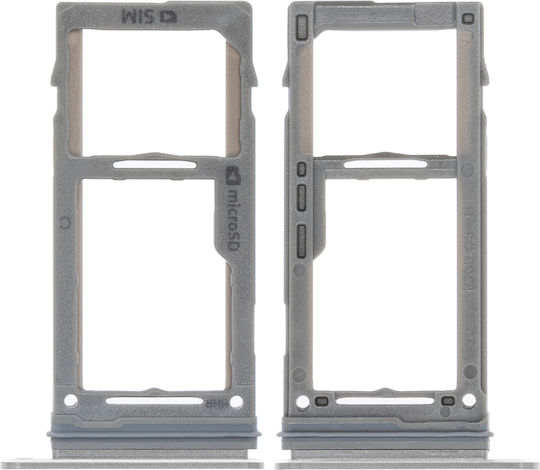 Single Sim Card Tray Samsung Galaxy Note 9 Cloud Silver