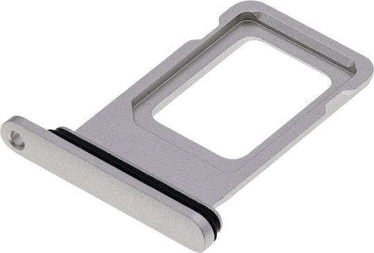 Single Sim Card Tray Iphone 11 White