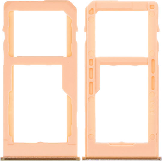 Tavă Dual Sim Card Samsung Galaxy A60 A606 2019 Portocalie Cocktail