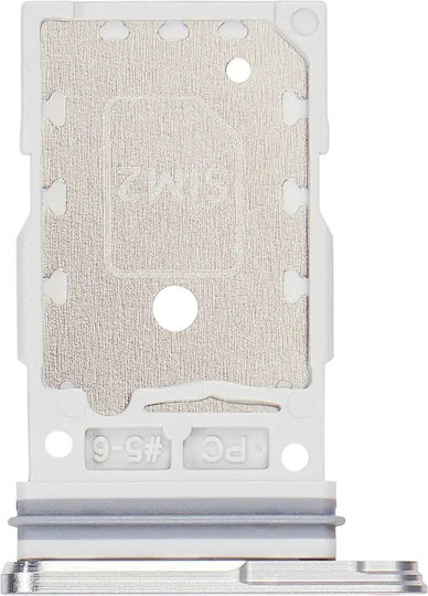 Dual Sim Card Tray Samsung Galaxy S26 Plus S947 White