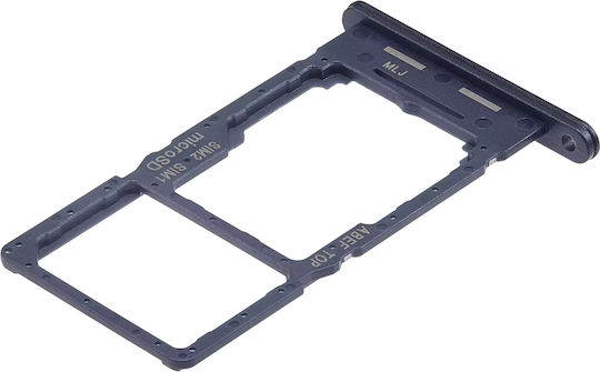 Tăvi SIM Dual Pentru Carduri Samsung Galaxy A25 5G A256 2023 Negru Curajos