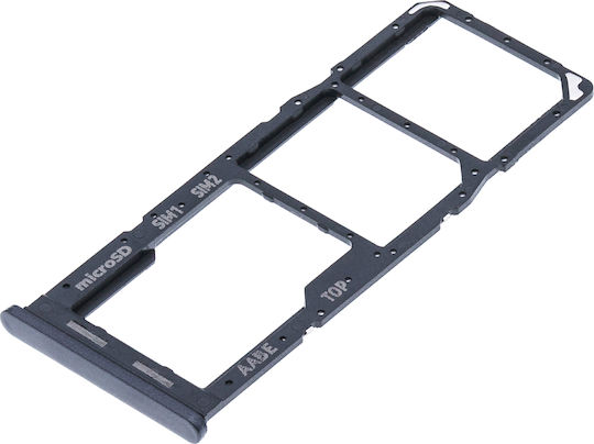 Dual Sim Card Tray Samsung Galaxy A12 A125 2020 Black