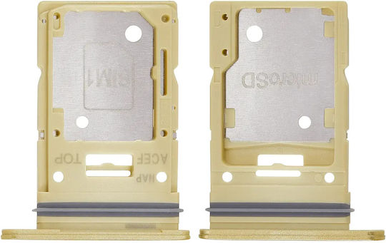 Single Sim Card Tray Samsung Galaxy A35 5g A356 2024 Premium Lemon