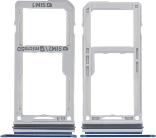 Dual Sim Card Tray Samsung Galaxy Note 8 Deep Sea Blue