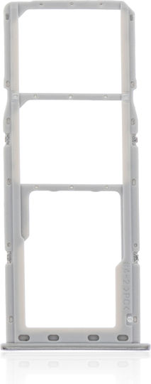 Dual Sim Card Tray Samsung Galaxy A71 A715 2020 Prism Crush Silver