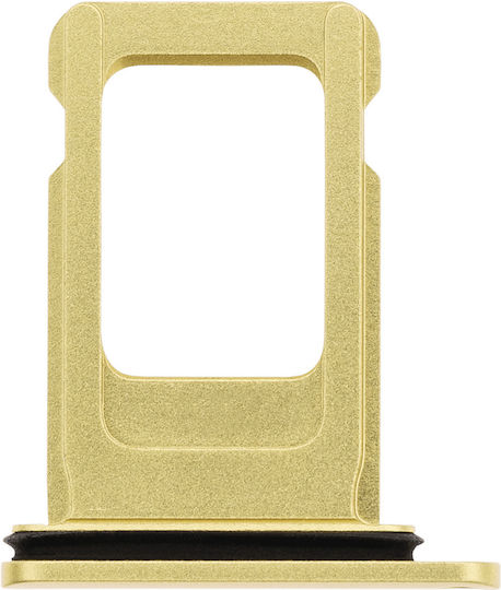 Single Sim Card Tray Iphone 11 Yellow