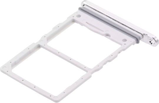 Dual SIM Kartenhalter Samsung Galaxy Z Flip 6 F741 Premium Weiß