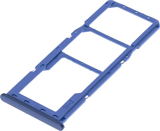 Dual Sim Kartenhalter Samsung Galaxy A21s A217 2020 Blau