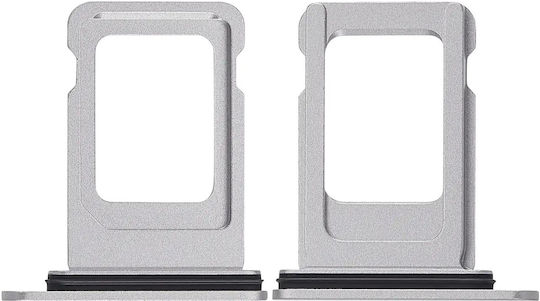 Single Sim Card Tray Compatible Iphone 17 Pro 17 Pro Max Silver