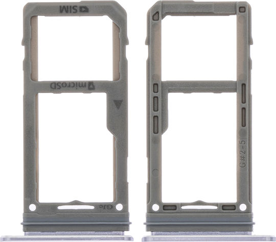 Single Sim Card Tray Samsung Galaxy Note 8 Orchid Gray