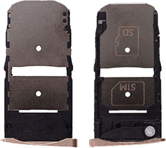 Sim Card Tray Motorola Moto Z Xt1650 2016 Rose Gold