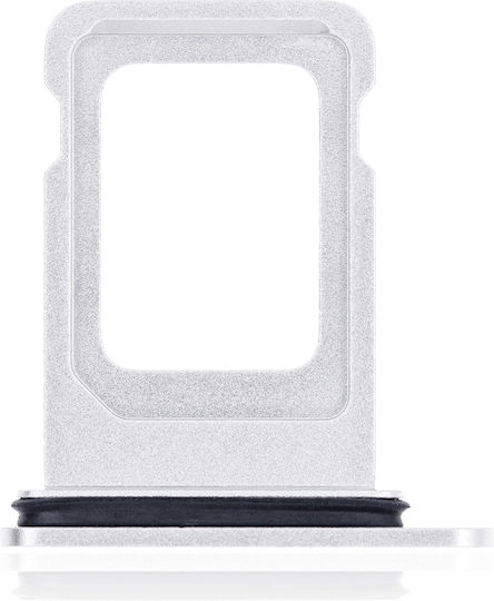 Single Sim Card Tray Iphone 12 13 White
