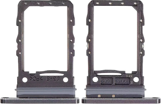 Einzelne SIM-Kartenhalter Samsung Galaxy Z Flip 6 F741 Premium Schwarz