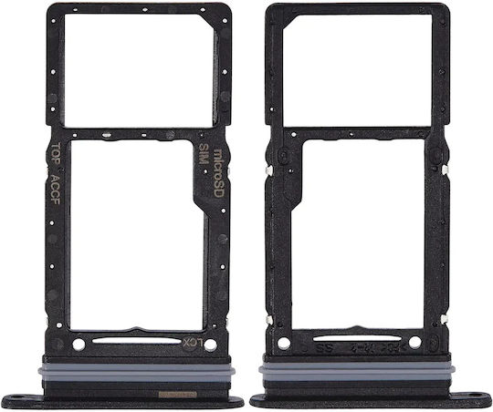 Einzelner SIM-Kartenhalter Samsung Galaxy A33 5G A336 2022 Schwarz