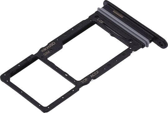 Einzelner SIM-Kartenhalter Samsung Galaxy A33 5G A336 2022 Schwarz