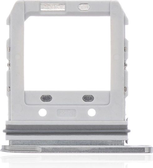 Single Sim Card Tray Samsung Galaxy S10 5g Crown Silver