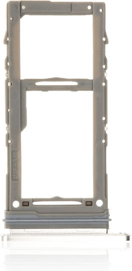 Single Sim Card Tray Samsung Galaxy Note 10 Plus 5g Aura White