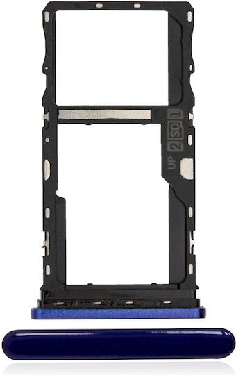 Sim-Kartenfach Motorola Moto G9 Play Xt2083 2020 Saphirblau