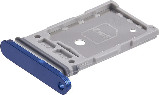 Dual SIM Kartenhalter Samsung Galaxy S25 S25 Plus Premium Marineblau