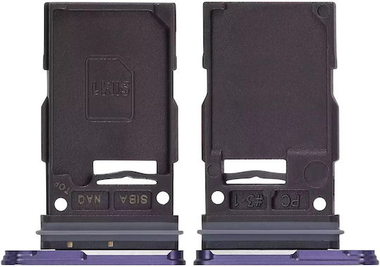 Single Sim Card Tray Samsung Galaxy S24 5g S24 Plus 5g Cobalt Violet
