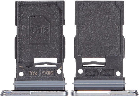 Single Sim Card Tray Samsung Galaxy S26 Plus S947 Silver Shadow
