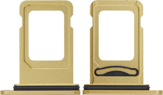 Dual Sim Card Tray Iphone 11 Yellow