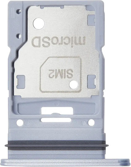Dual Sim Card Tray Samsung Galaxy A35 A356 2024 Premium Iceblue