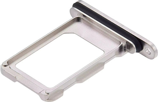 Einzelne SIM/SD-Kartenhalter Für iPhone 16 Pro 16 Pro Max Natürlicher Titan