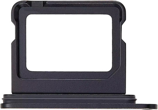 Dual Sim Card Tray Iphone 16 16 Plus Black