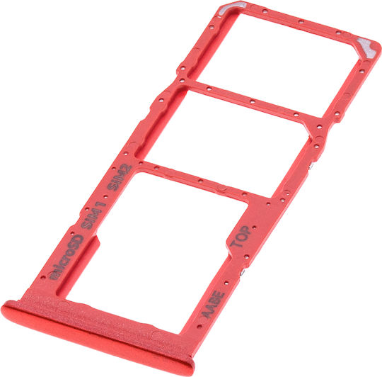 Dual SIM Kartenhalter Samsung Galaxy A02 A022 2020 Rote
