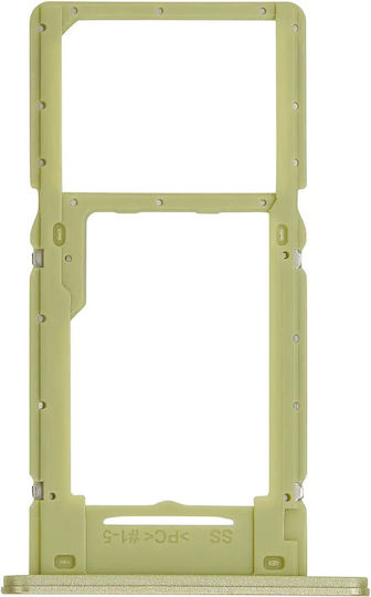 Single Sim Card Tray Samsung Galaxy A25 5g A256 2023 Personality Yellow