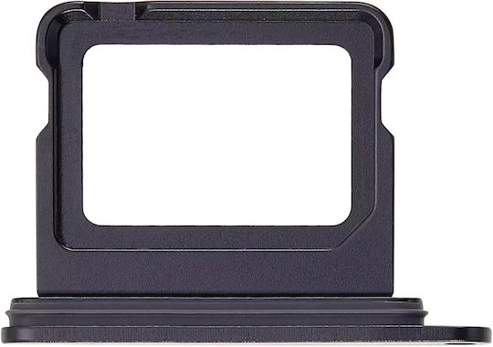 Tavă SIM Unică Pentru Iphone 16 16 Plus Neagră