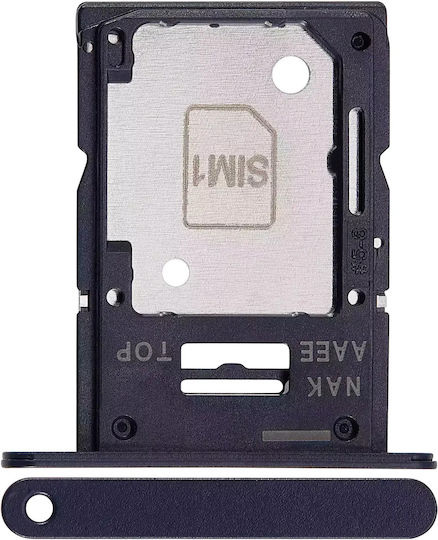 Single Sim Card Tray Samsung Galaxy A15 A155 2023 Brave Black