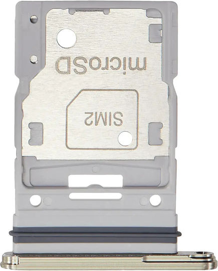 Dual Sim Card Tray Samsung Galaxy A55 5g A556 2024 Premium Lemon