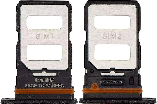 Sim Card Tray Xiaomi Redmi Note 12 Pro 5g Black