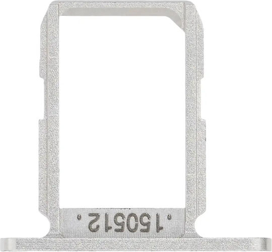 Слот За SIM Карта Samsung Galaxy S6 Сребрист