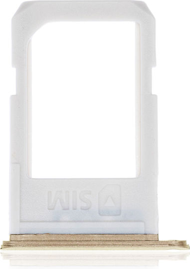 Sim Card Tray Samsung Galaxy S6 Edge Plus Gold Platinum