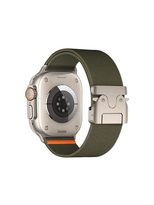 Apple Watch 38 40 41 S10 42mm Xdfind Elastisches Nylon Tragbare Bänder Farbe Grün Apple Watch 38 40 41 S10 42mm Xdfind Elastisches Nylon Tragbare Bänder Farbe Grün