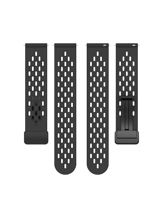 Каишка Garmin Forerunner 255 265 Vivoactive 4/venu 2 22mm Силиконова Магнитна Закопчалка Starlight