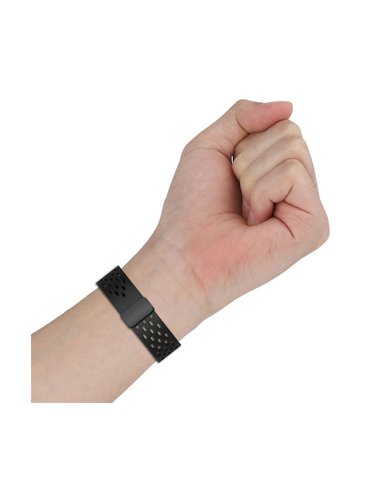 Каишка Garmin Forerunner 255 265 Vivoactive 4/venu 2 22mm Силиконова Магнитна Закопчалка Starlight