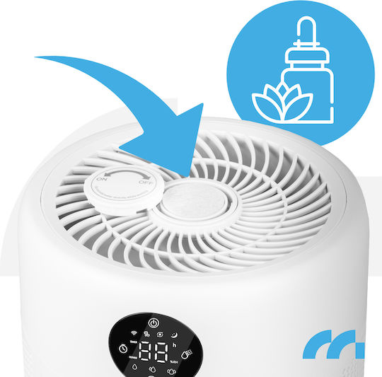 WT-6000-ION Luftbefeuchter / Ionisator 8 W für Räume bis 35 m²