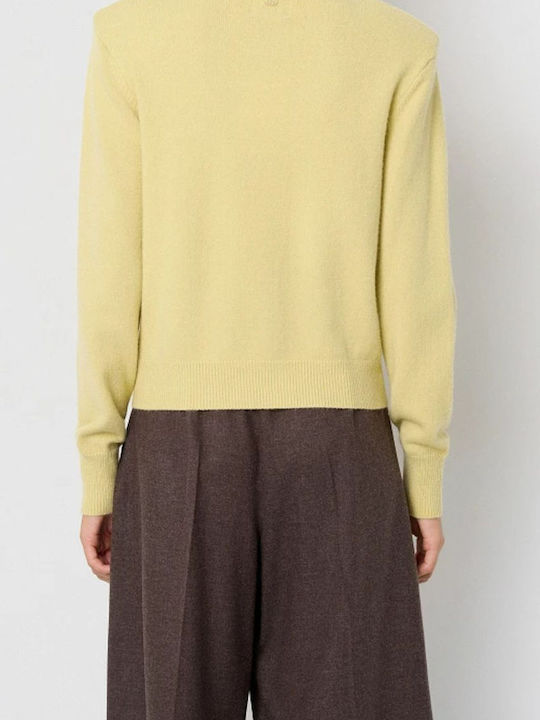 Women's Long Sleeve Sweater Light Green