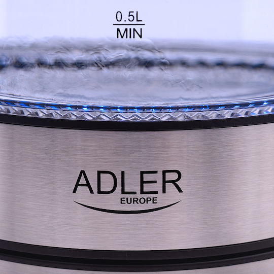 Adler Βραστήρας 1.7lt 2200W Μπλε