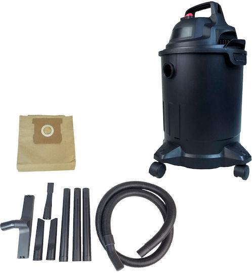 Practyl Wet-Dry Vacuum 1250W with Stainless Steel Drum 15lt